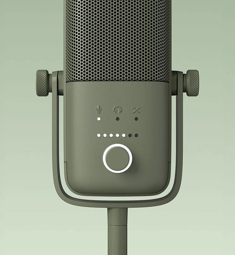 Wave:3 - Forest Green | Microphone & Digital Mixing Solution | Elgato